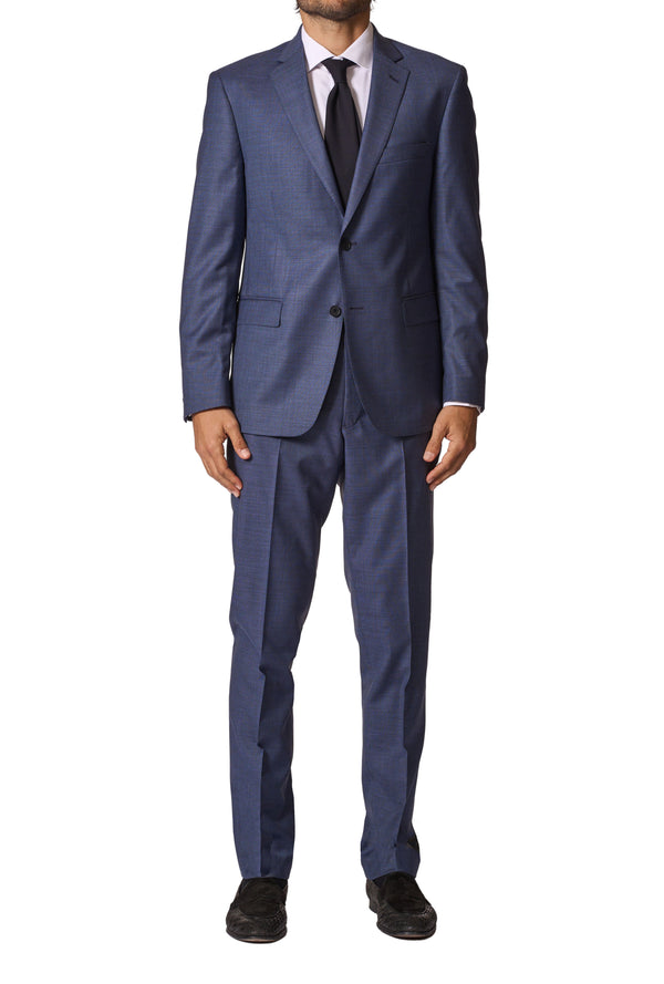 JB Britches Wool Stretch Suit - Blue Wool