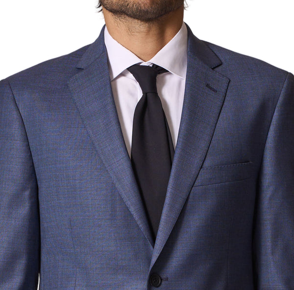 JB Britches Wool Stretch Suit - Blue