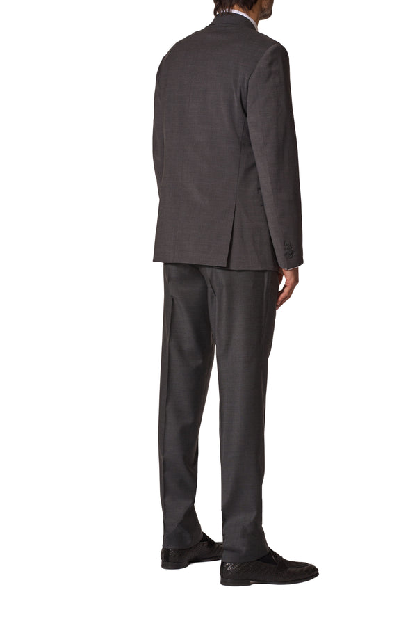 JB Britches Wool-Poly Stretch Suit - Charcoal