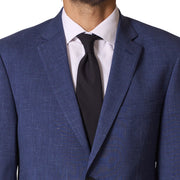 JB1001-01 Blue Wool/Linen Suit