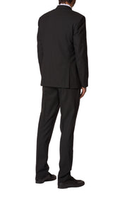 JB1001-04 Black Wool/Stretch Suit