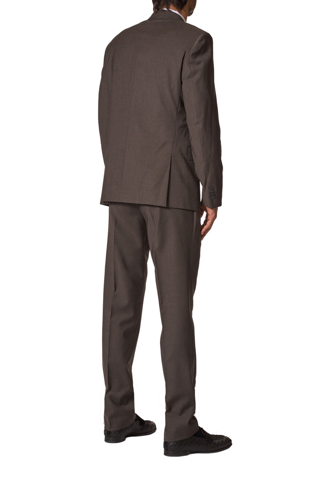 JB1001-07 Dark Taupe Wool/Stretch Suit