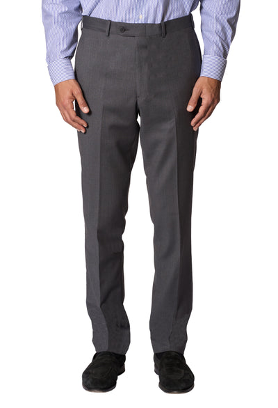 JBBRP501FF Mid Grey Wool-Stretch Trousers